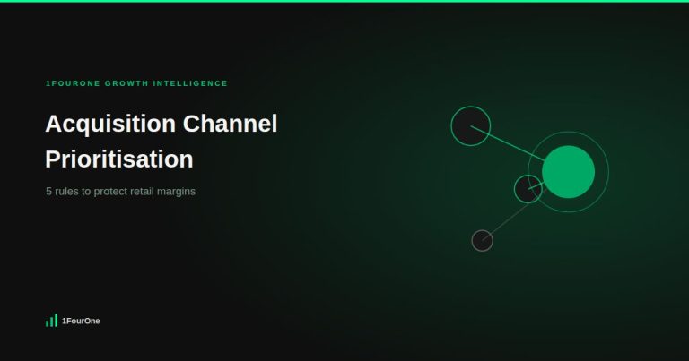 Acquisition channel prioritisation: 5 rules to protect retail margins