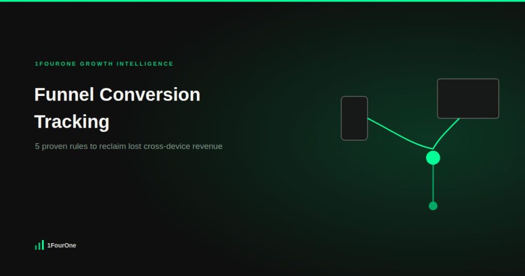 Funnel conversion tracking: 5 proven rules to reclaim lost cross-device revenue