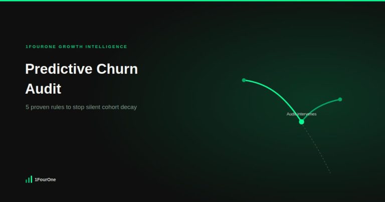 Predictive churn audit: 5 proven rules to stop silent cohort decay