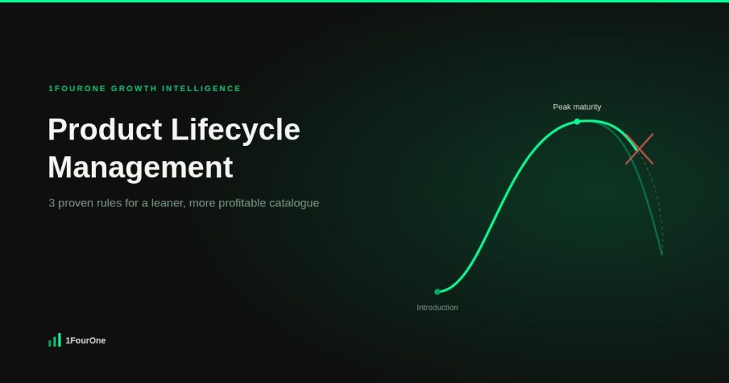 Product lifecycle management: 3 proven rules for a leaner, more profitable catalogue