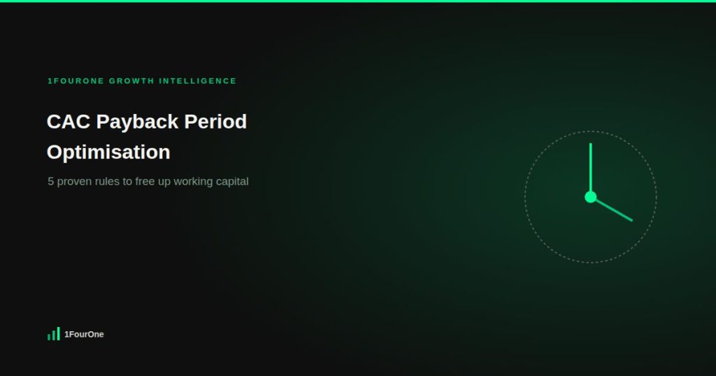 CAC payback period optimisation: 5 proven rules to free up working capital