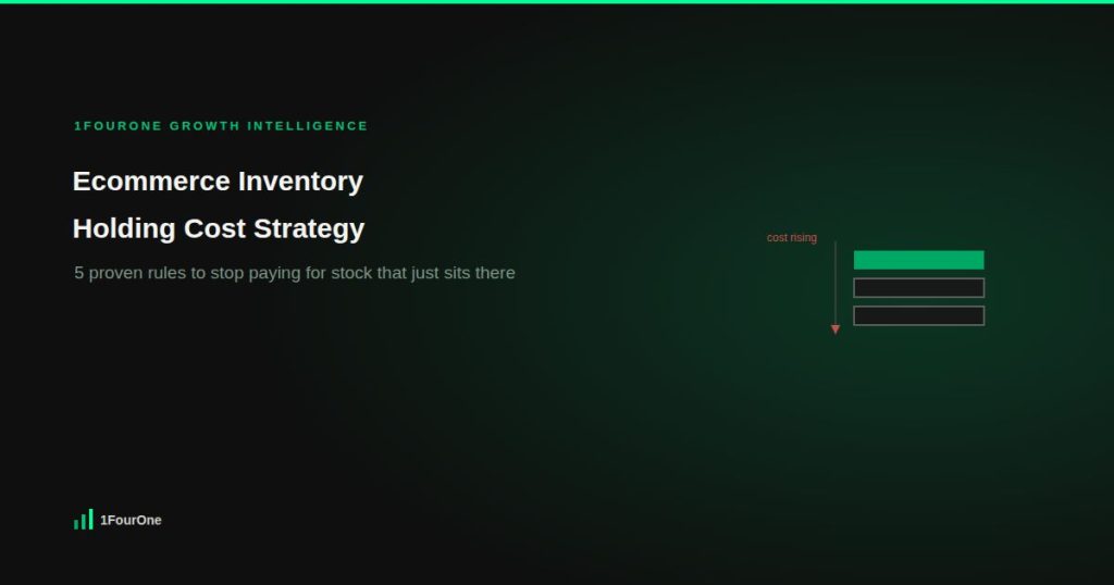Ecommerce inventory holding cost strategy: 5 proven rules to stop paying for stock that just sits there